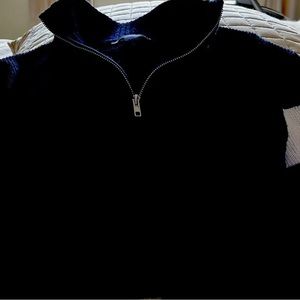 Brandy Melville 1/4 zip sweater cotton